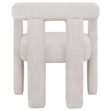 Ivory Elro Boucle Armchair